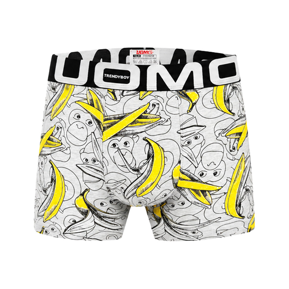 3-PACK moške boksarice Uomo Monkey Island