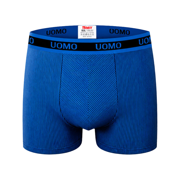 3-PACK moške boksarice Uomo Royal Stripe