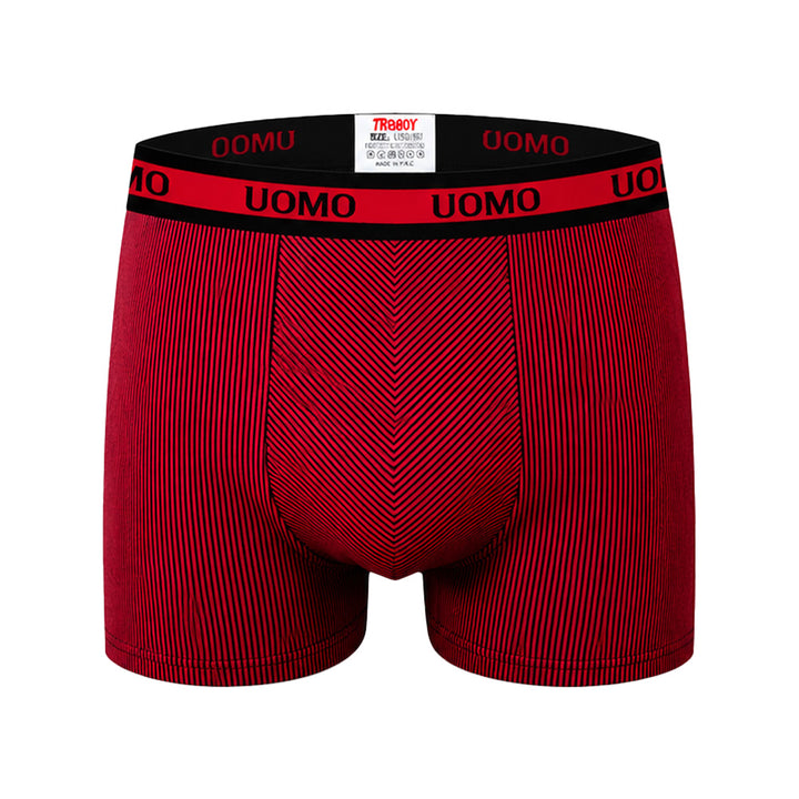 3-PACK moške boksarice Uomo Royal Stripe