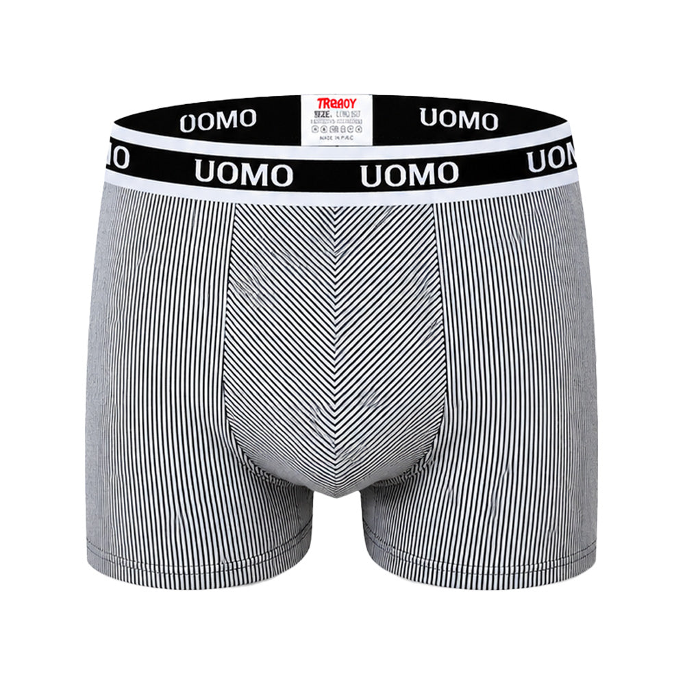 3-PACK moške boksarice Uomo Royal Stripe