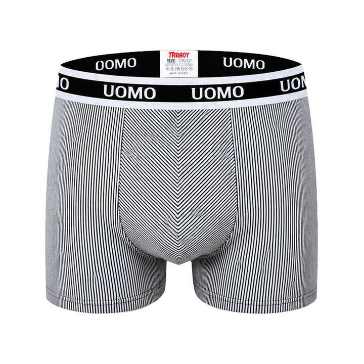 3-PACK moške boksarice Uomo Royal Stripe