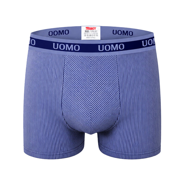 3-PACK moške boksarice Uomo Royal Stripe