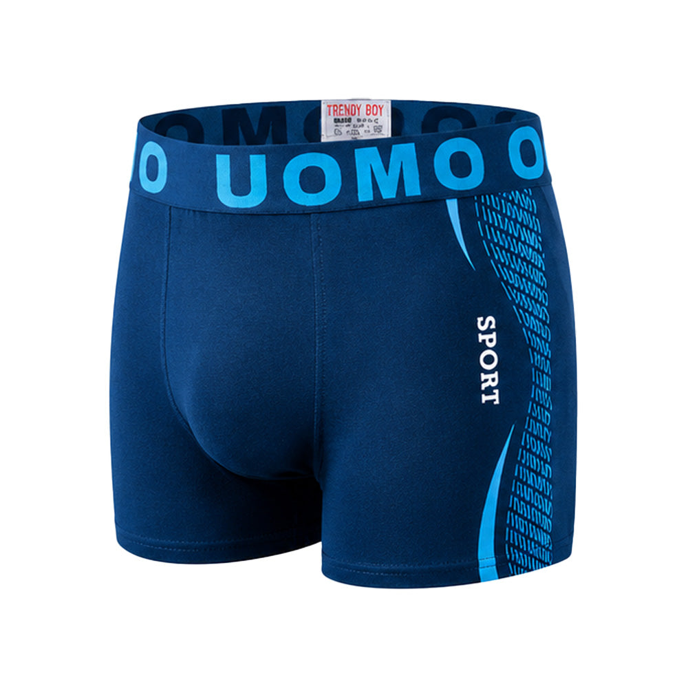 3-PACK moške boksarice Uomo Blue Motion