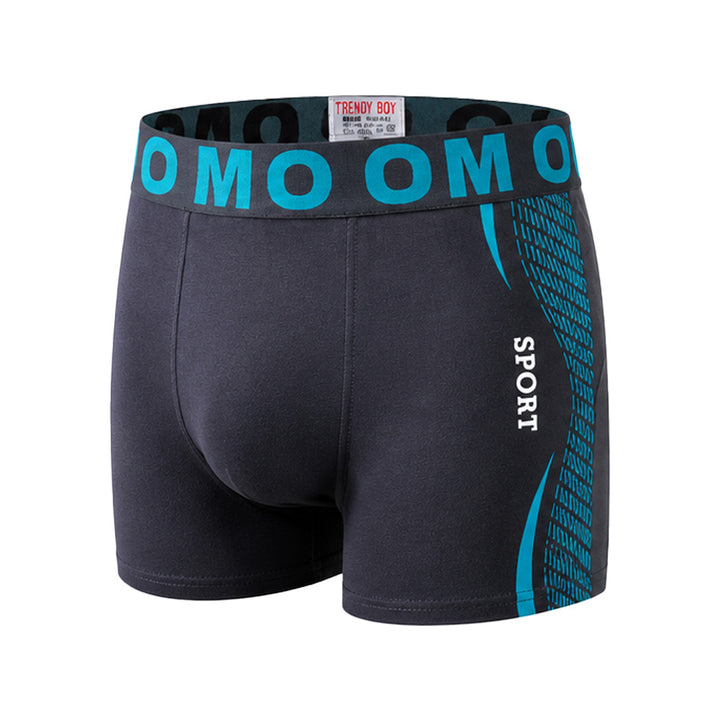 3-PACK moške boksarice Uomo Blue Motion