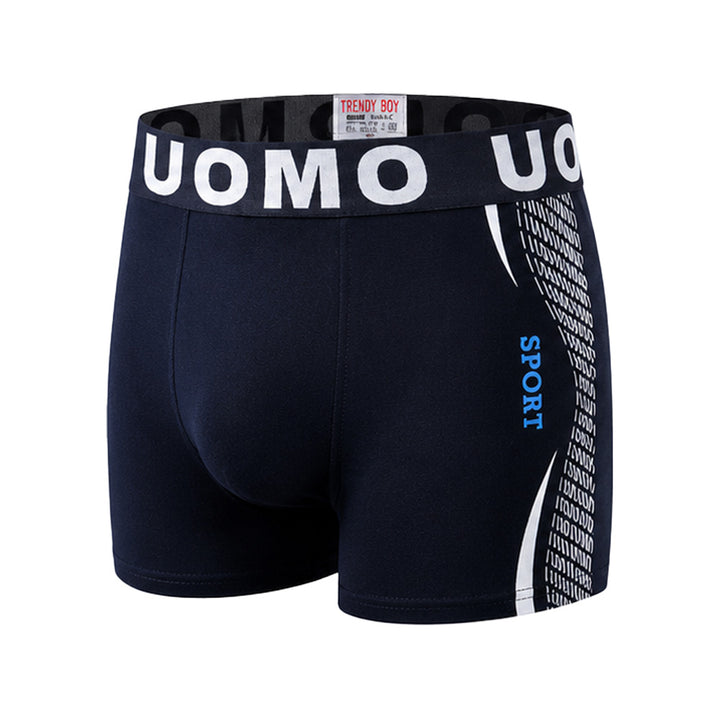 3-PACK moške boksarice Uomo Blue Motion