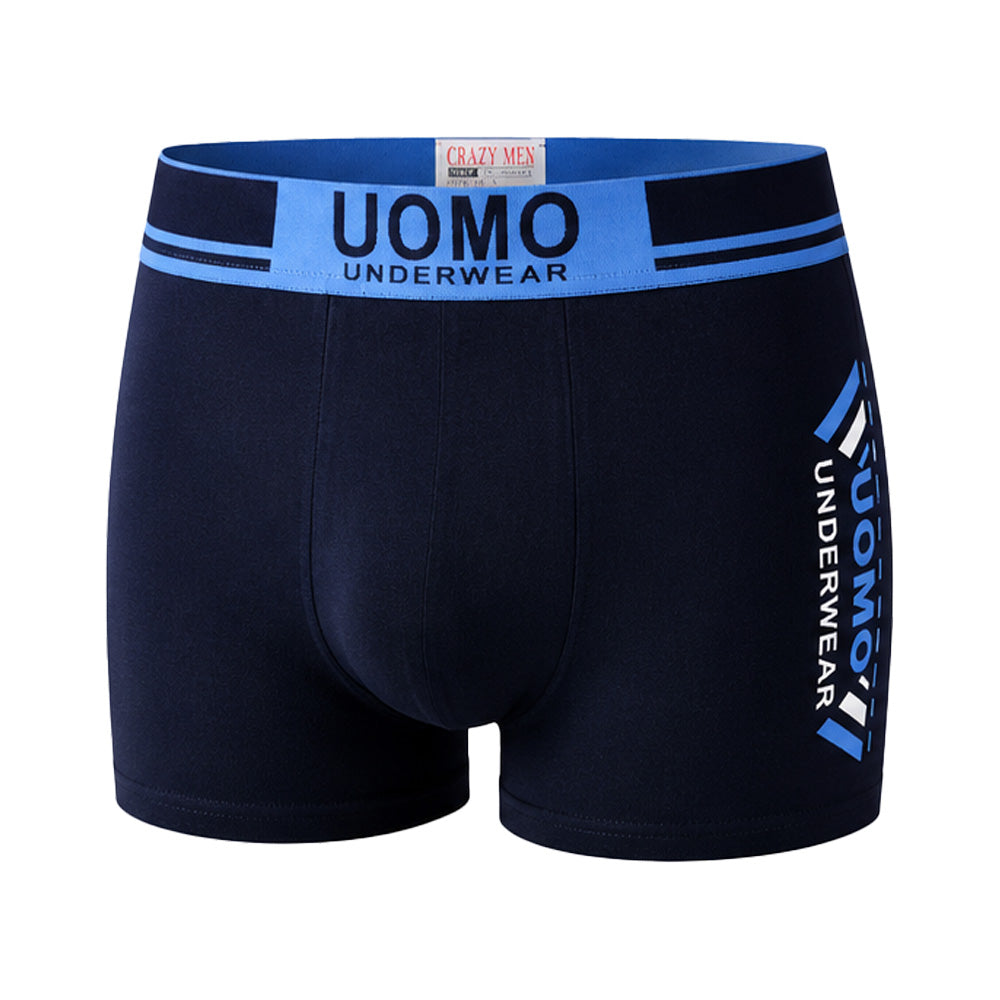 3-PACK moške boksarice Uomo Gold Motion