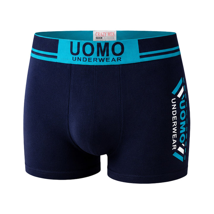 3-PACK moške boksarice Uomo Gold Motion
