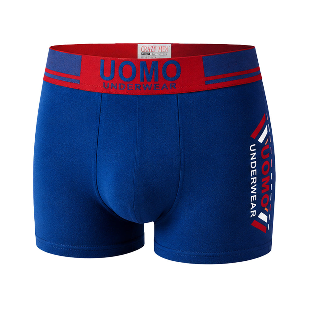 3-PACK moške boksarice Uomo Gold Motion