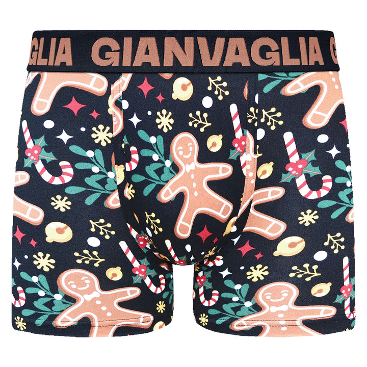 5-pack moške boksarice Gianvaglia Deluxe božični komplet 005