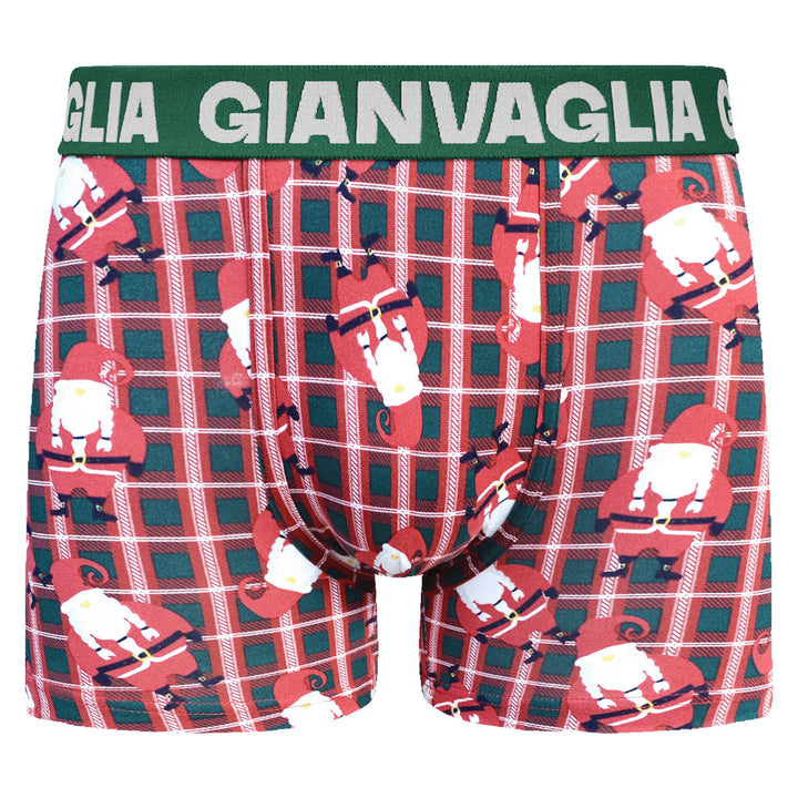 5-pack moške boksarice Gianvaglia Deluxe božični komplet 007
