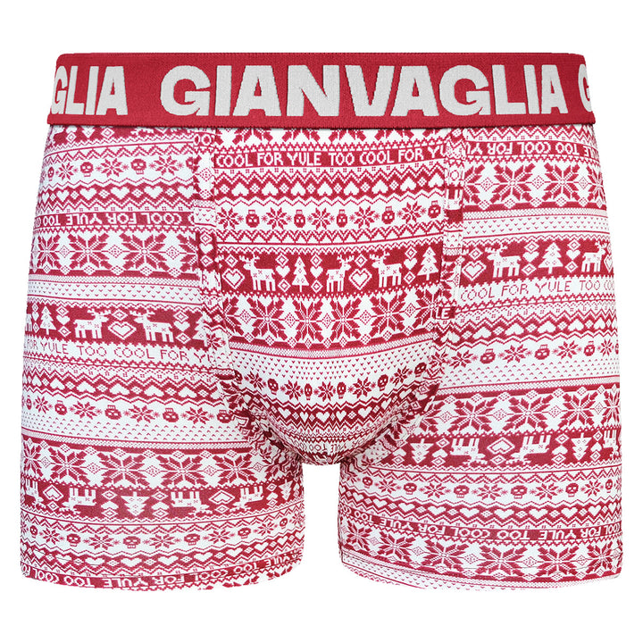 5-pack moške boksarice Gianvaglia Deluxe božični komplet 008