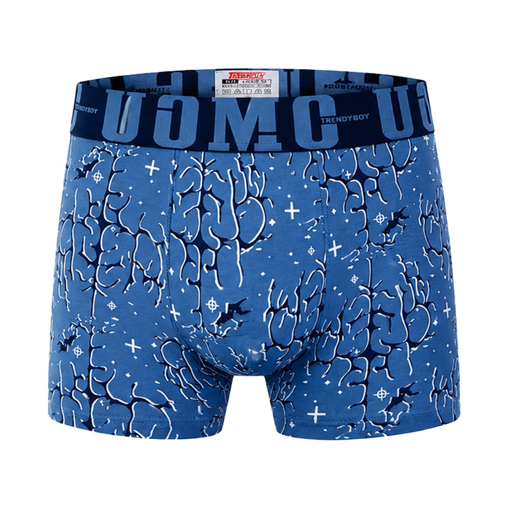 3-PACK moške boksarice Uomo Neon Reef