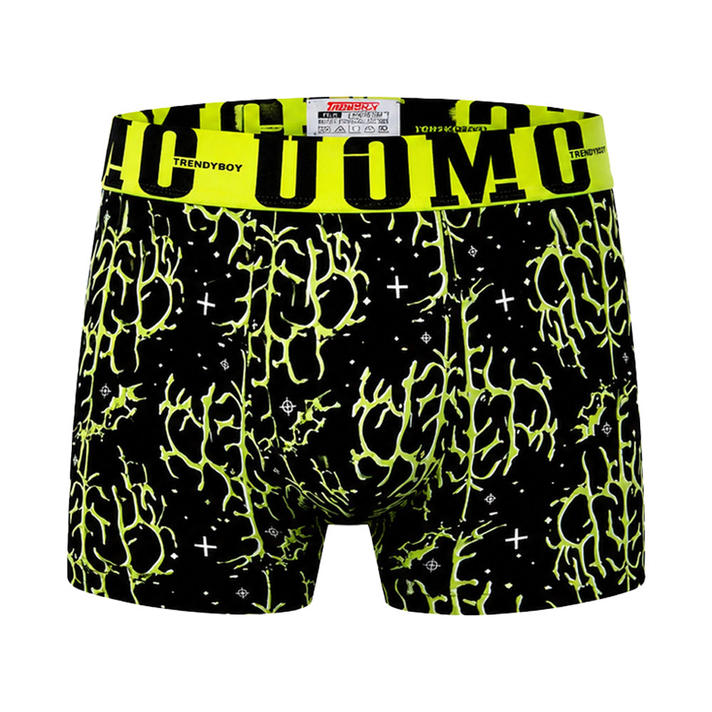 3-PACK moške boksarice Uomo Neon Reef
