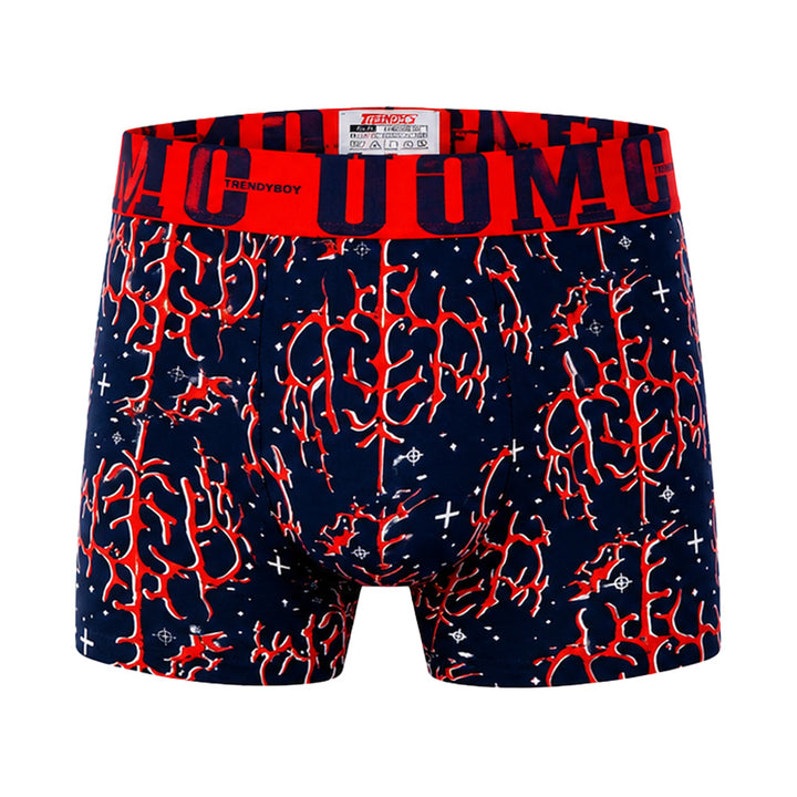 3-PACK moške boksarice Uomo Neon Reef