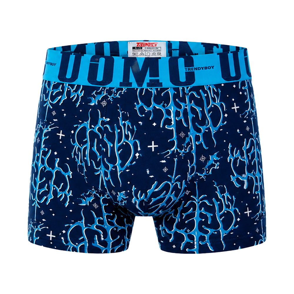 3-PACK moške boksarice Uomo Neon Reef