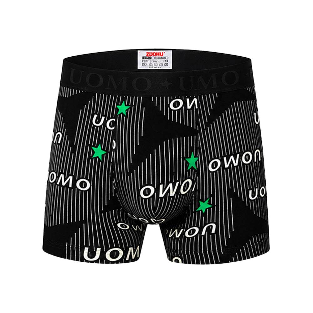 3-PACK moške boksarice Uomo Midnight Stars