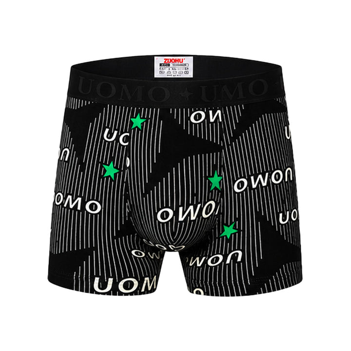 3-PACK moške boksarice Uomo Midnight Stars