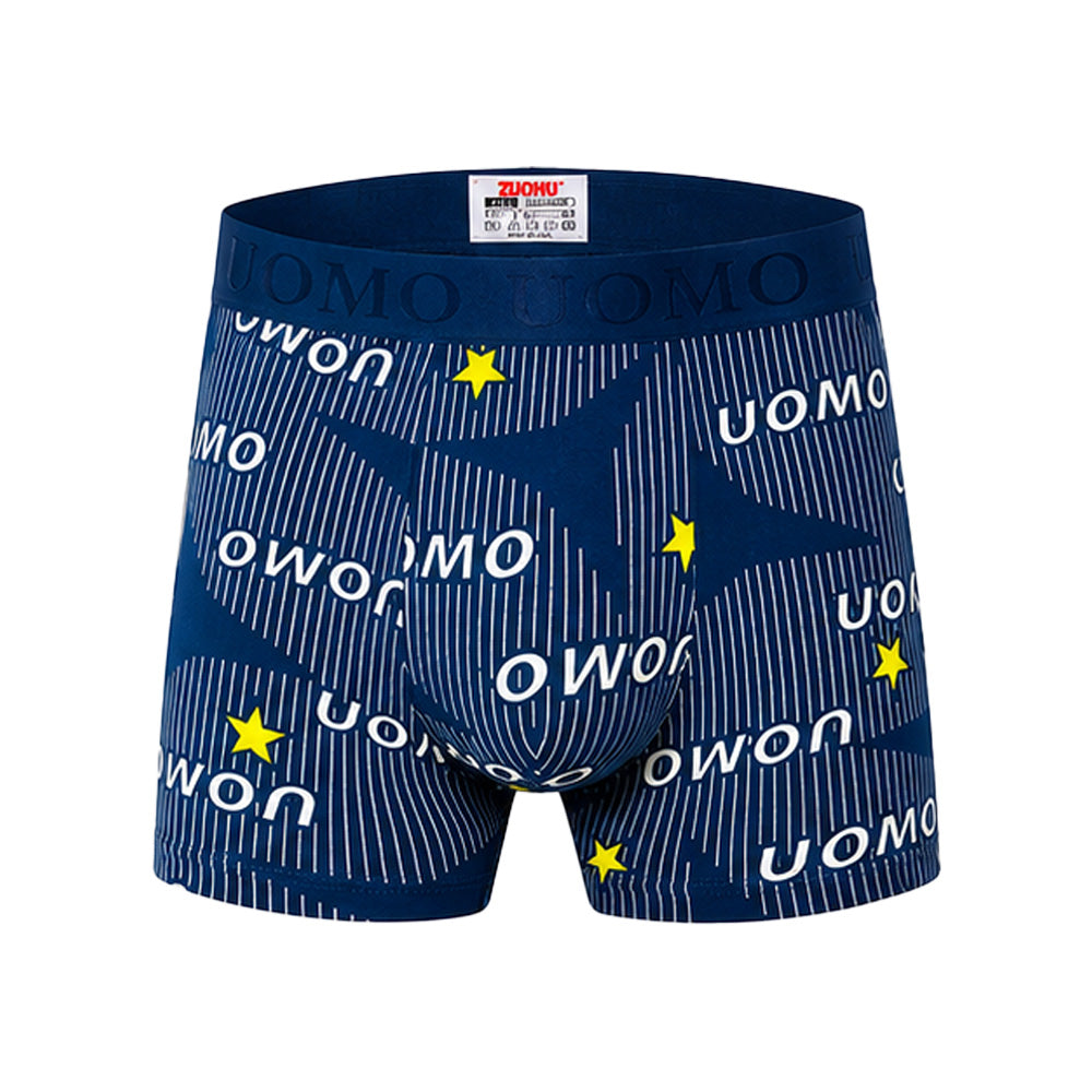 3-PACK moške boksarice Uomo Midnight Stars