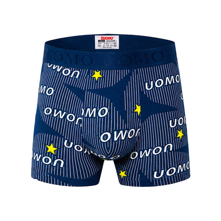 3-PACK moške boksarice Uomo Midnight Stars