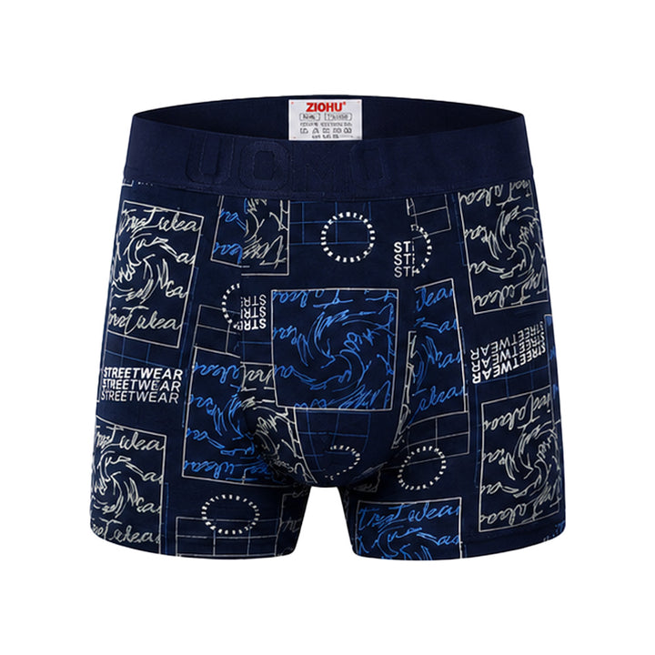 3-PACK moške boksarice Uomo Urban Script