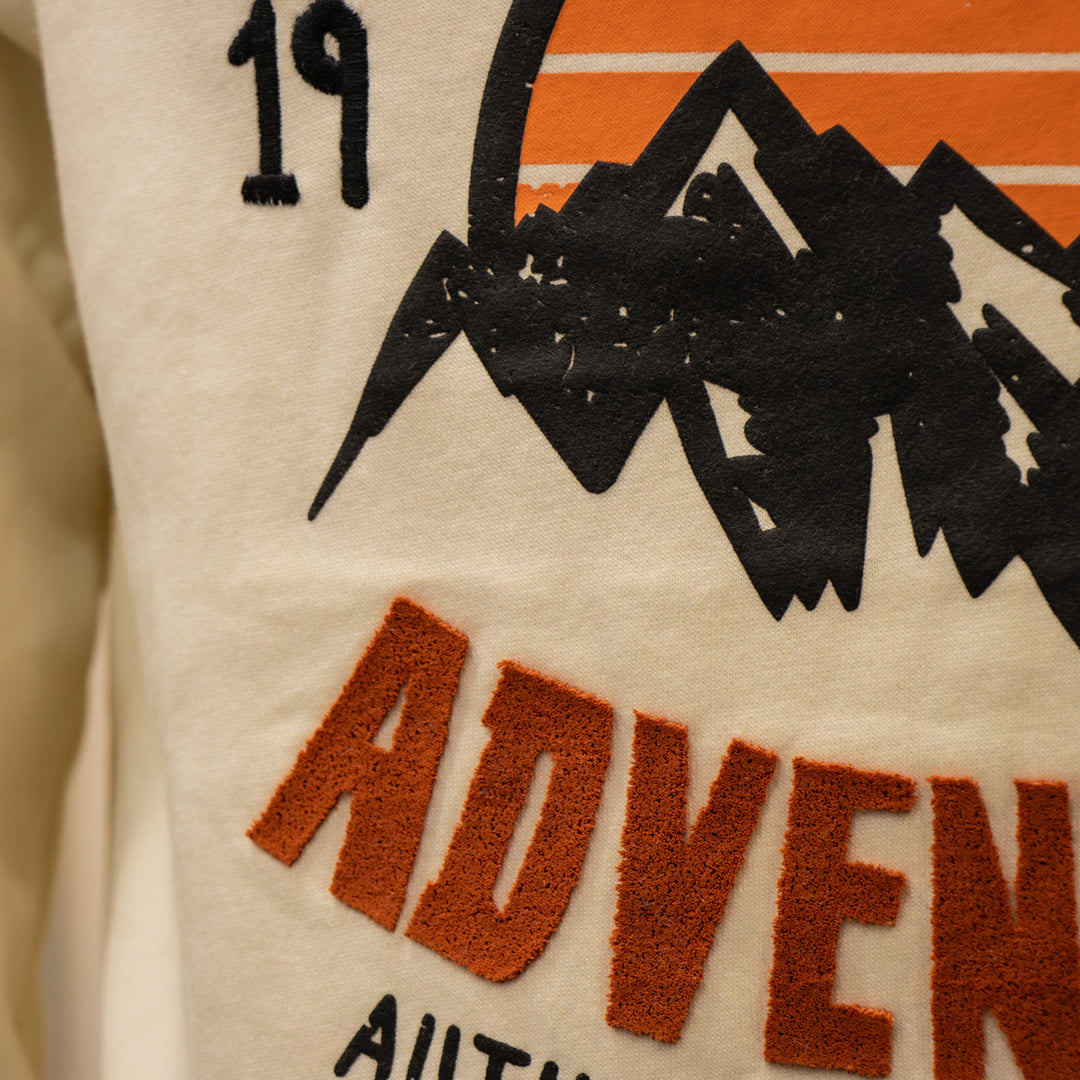 F.K. Moški pulover Mountain Adventure - Krem