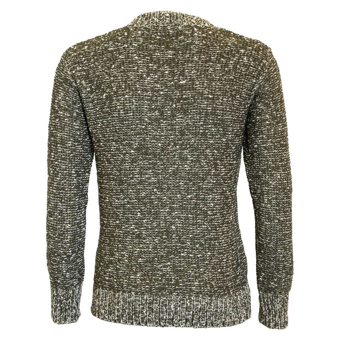 F.K. volnen pulover - olivno zelena