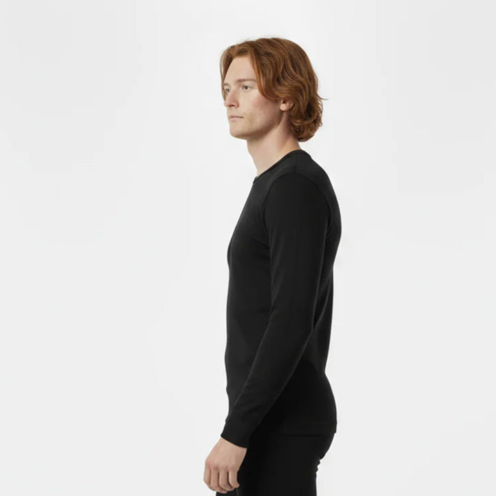 Gaubert moška merino termo majica - črna