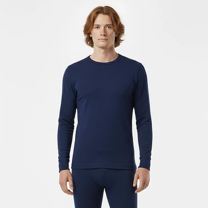 Gaubert moška merino termo majica - temno modra