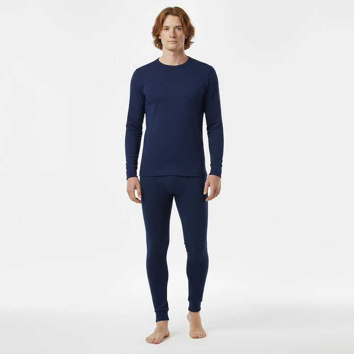 Gaubert moško merino termo smučarsko perilo - temno modra