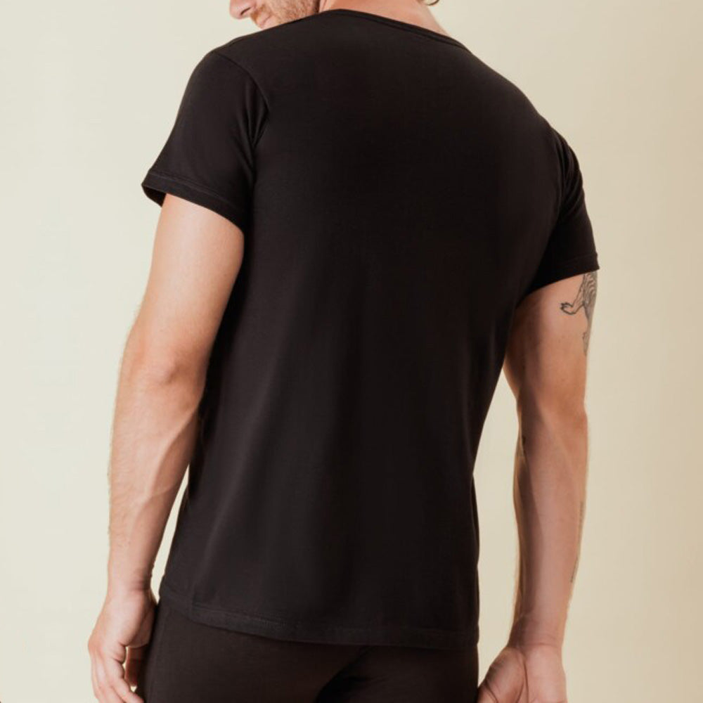 MarcLuis Moška kratka majica Marco - črna