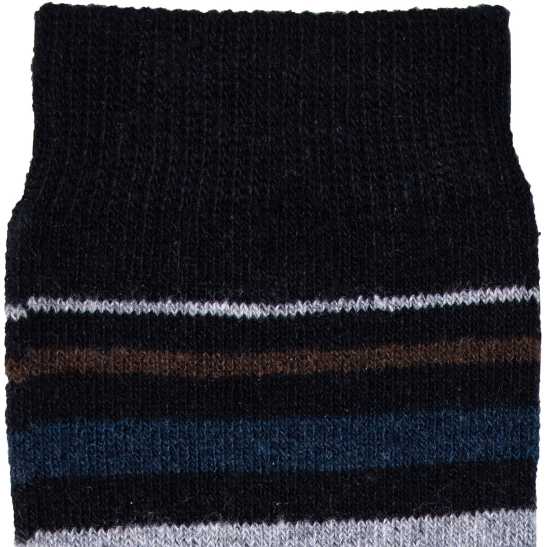 B.FORTUNA moške volnene nogavice Arctic Line - črna