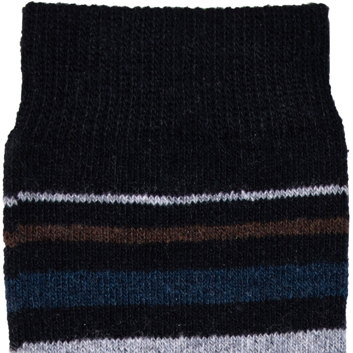 B.FORTUNA moške volnene nogavice Arctic Line - črna