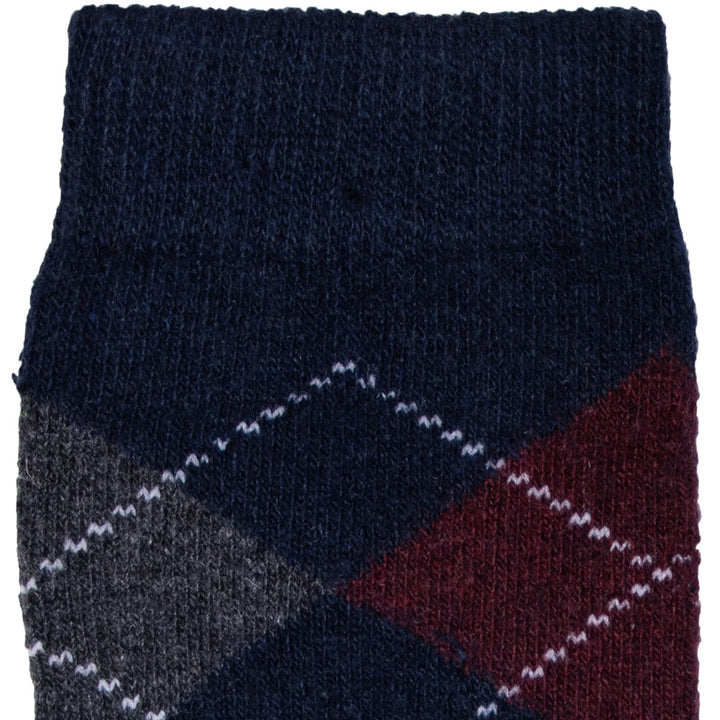 4 Pari B.FORTUNA Alpine Karo volnene moške nogavice