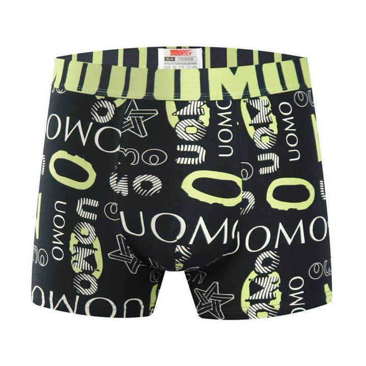3-PACK moške boksarice Uomo Neon Grafitti