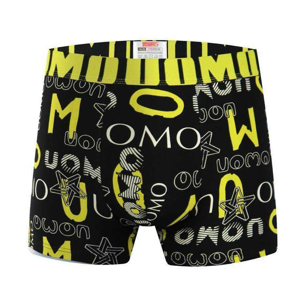 3-PACK moške boksarice Uomo Neon Grafitti