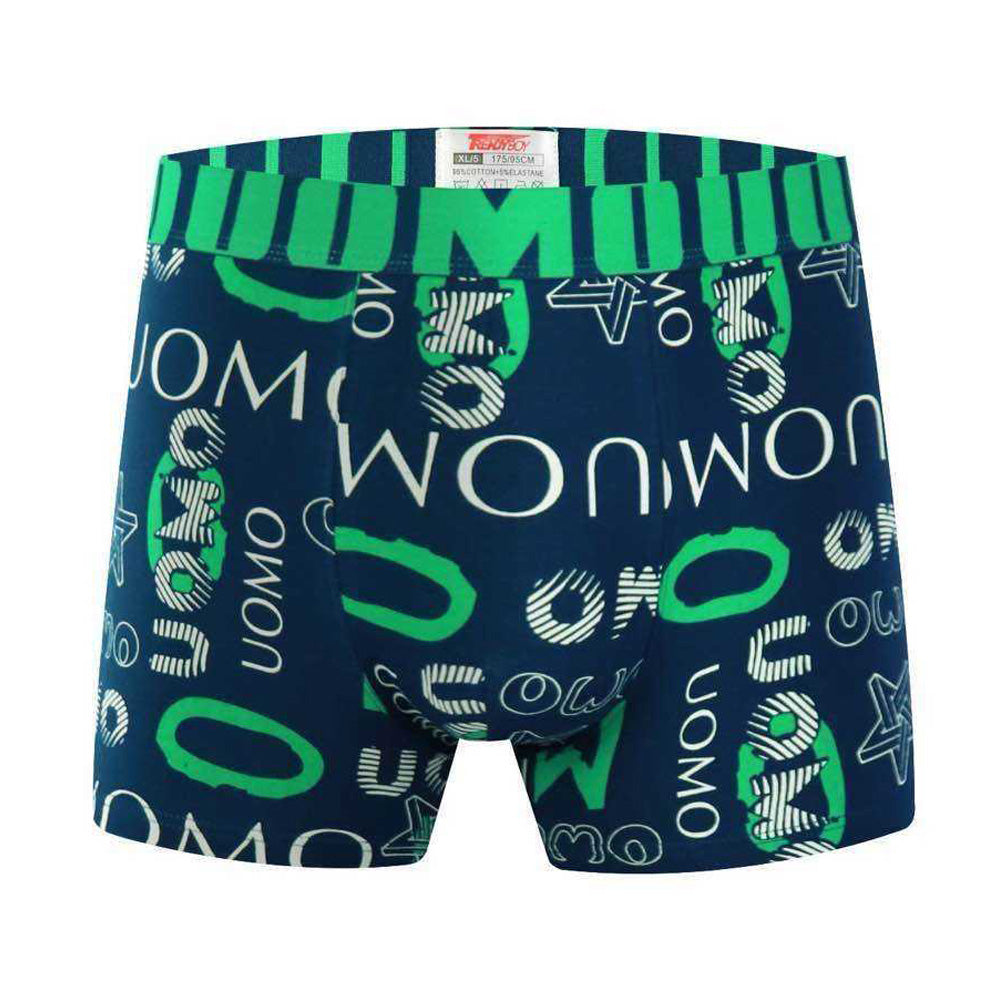 3-PACK moške boksarice Uomo Neon Grafitti