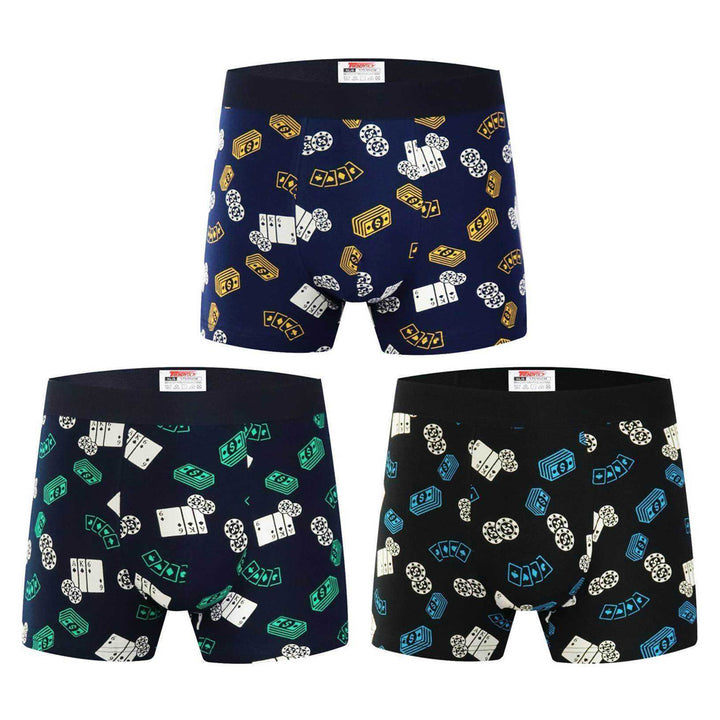 3-PACK moške boksarice Uomo Lucky Stack