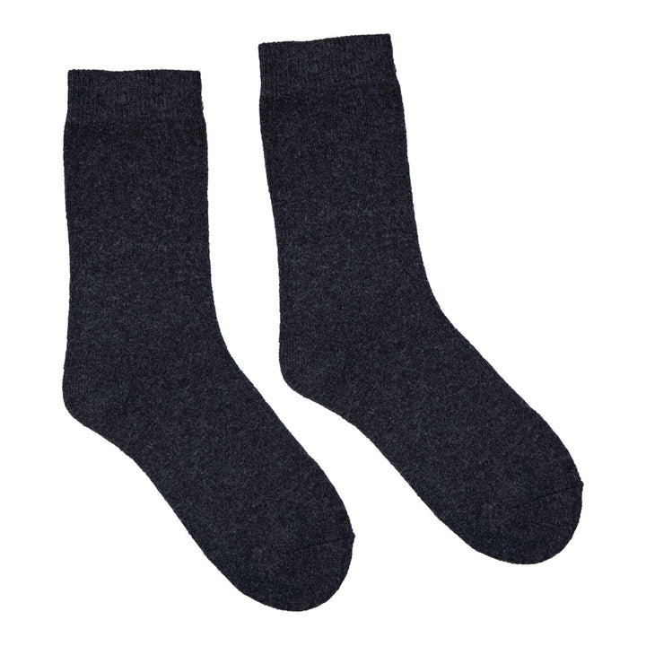 B.FORTUNA moške volnene nogavice - Temno siva