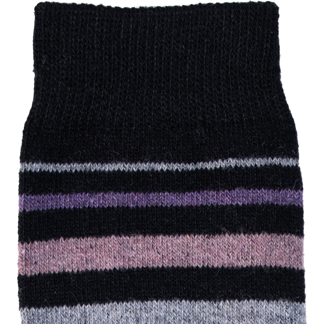 B.FORTUNA ženske volnene nogavice Arctic Line - Črna