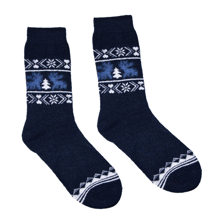 3 Pari B.FORTUNA Nordic Forest volnene ženske nogavice