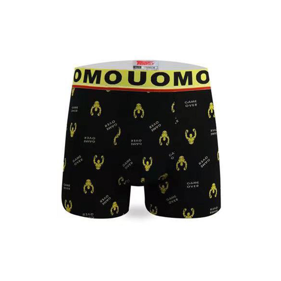 3-PACK moške boksarice Uomo Game Over
