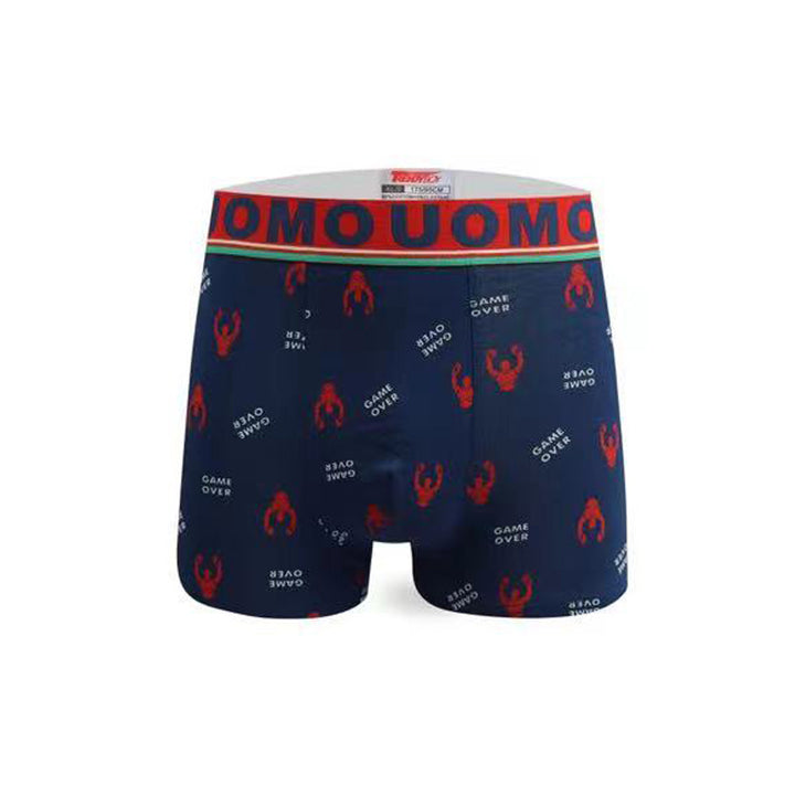 3-PACK moške boksarice Uomo Game Over