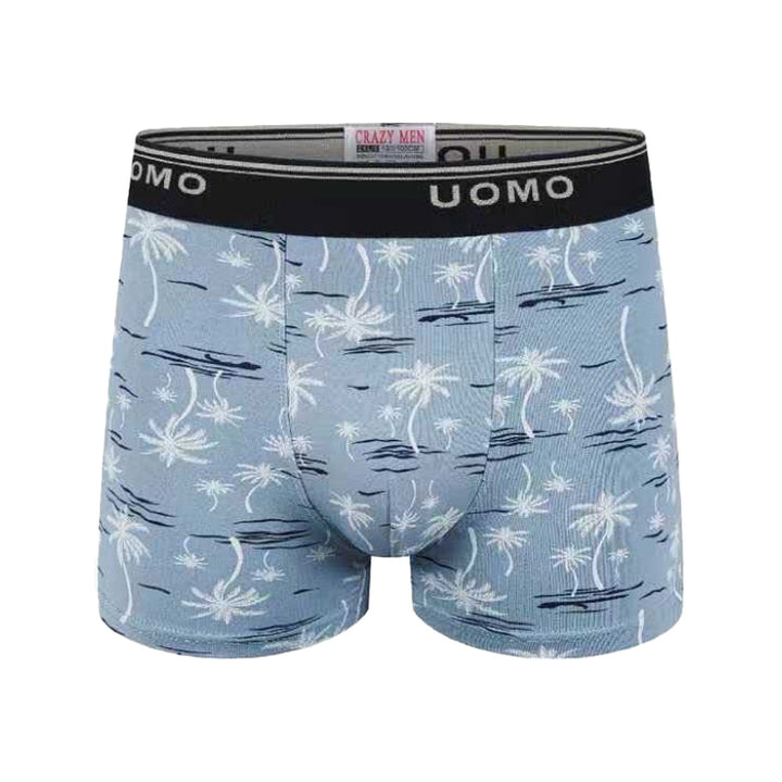 3-PACK moške boksarice Uomo Palm Escape