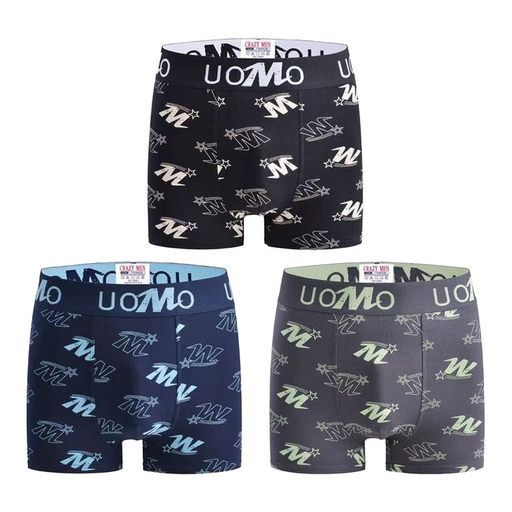 3-PACK moške boksarice Uomo Urban Champion