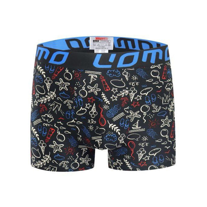 3-PACK moške boksarice Uomo Summer Vibes