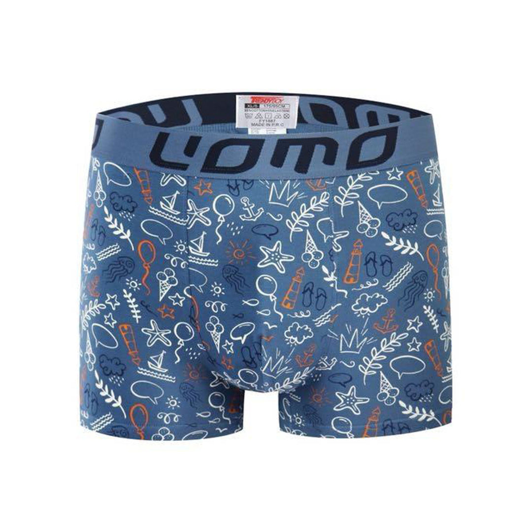 3-PACK moške boksarice Uomo Summer Vibes