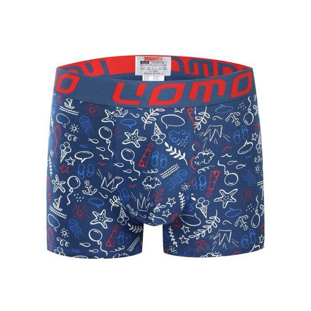 3-PACK moške boksarice Uomo Summer Vibes