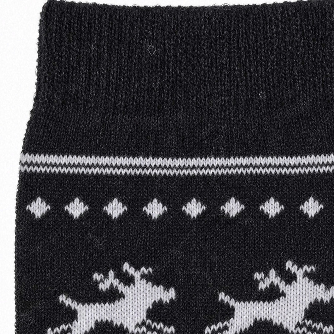 4 Pari B.FORTUNA Nordic Reindeer volnene ženske nogavice