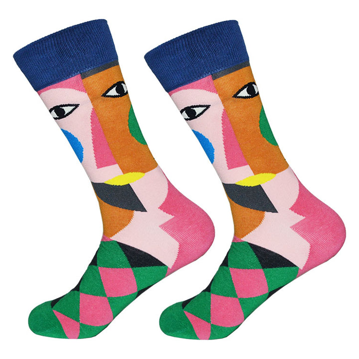 Dutch Pop vesele happy socks pisane nogavice obraz