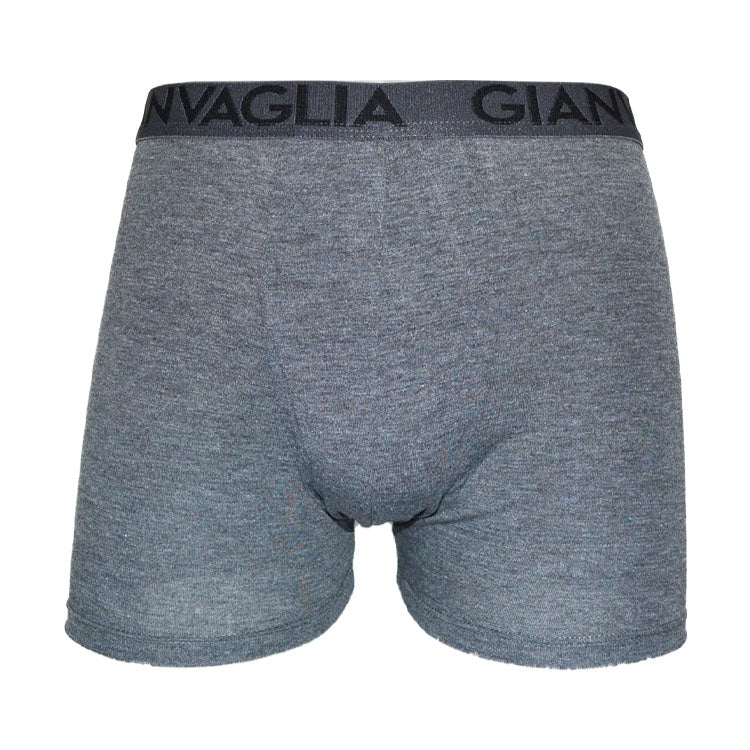 4-PACK moške enobarvne boksarice Gianvaglia